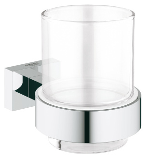 Стакан с держателем GROHE Essentials Cube, хром (40755001)
