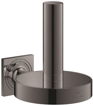 Держатель запасного рулона туалетной бумаги GROHE Allure, темный графит глянец (40956A01)