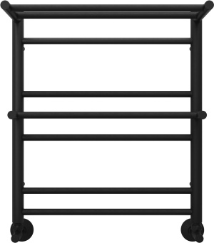 Полотенцесушитель водяной Aquatek Альфа П7 500x600, черный муар AQ RRP0760BL