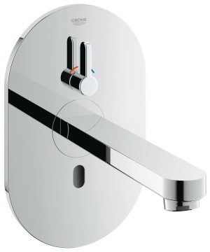 Внешняя часть смесителя для раковины GROHE Eurosmart Cosmopolitan E инфракрасный, хром (36315000)