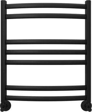 Полотенцесушитель водяной Aquatek Лугано П7 500x600, черный муар AQ DOC0760BL