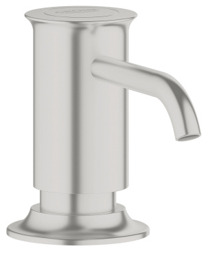 Дозатор жидкого мыла GROHE Authentic, суперсталь (40537DC0)