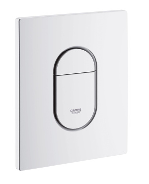 Панель смыва для унитаза GROHE Arena Cosmopolitan, 3 режима, альпин-белый (38844SH0)