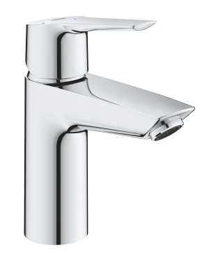 Смеситель для раковины GROHE Start QuickFix с нажимным донным клапаном, S-Size, хром (23551002)