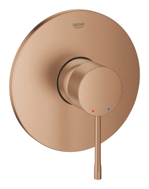 Внешняя часть смесителя для душа GROHE Essence скрытого монтажа, круглая, теплый закат матовый (24168DL1)