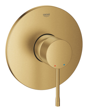 Внешняя часть смесителя для душа GROHE Essence скрытого монтажа, круглая, холодный рассвет матовый (24168GN1)