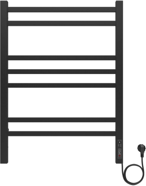 Полотенцесушитель электрический Aquatek Альтаир П7 500x700, черный муар AQ EL KP0770BL