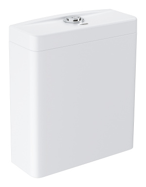 Смывной бачок для унитаза GROHE Bau Ceramic, подводка снизу, альпин-белый (39912000)