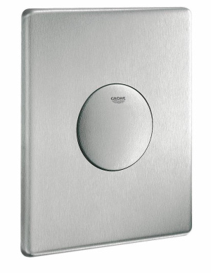 Панель смыва для унитаза GROHE Skate, 1 режим, нержавеющая сталь (38672SD0)