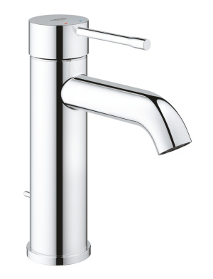 Смеситель для раковины GROHE Essence с донным клапаном, S-size, хром (24171001)