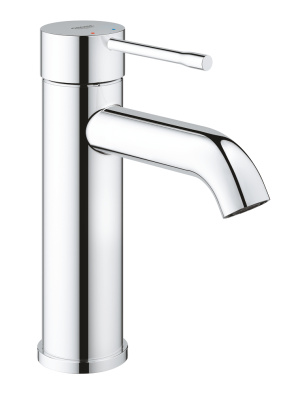 Смеситель для раковины GROHE Essence без донного клапана, S-size, хром (24172001)
