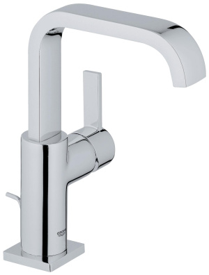 Смеситель для раковины GROHE Allure с донным клапаном, хром (32146000)