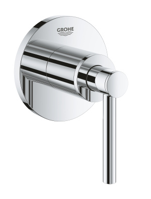 Внешняя часть вентиля GROHE Atrio, рукоятка-рычаг, хром (19088003)