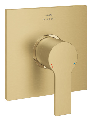 Внешняя часть смесителя для душа GROHE Allure скрытого монтажа, квадратная, холодный рассвет матовый (19317GN1)