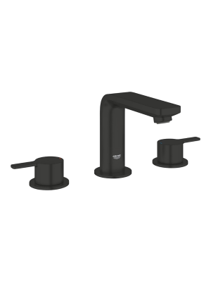 Смеситель для раковины GROHE Lineare на 3 отверстия, M-size, матовый черный (203042431)