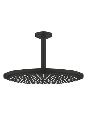 Верхний душ GROHE Rainshower Cosmopolitan 310, 8 л/мин, 1 режим, 142 мм, матовый черный (260672430)