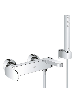 Смеситель для ванны GROHE Plus с душевым гарнитуром, хром (33547004)