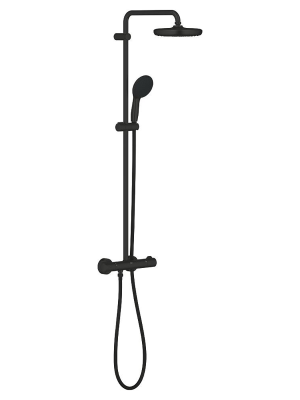 Душевая система GROHE Tempesta System 210 с термостатом для душа, матовый черный (268112431)