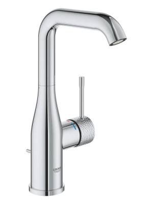 Смеситель для раковины GROHE Essence с донным клапаном, L-Size, хром (24174PF1)