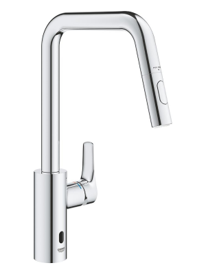 Смеситель для мойки GROHE Eurosmart инфокрасный, с выдвижной лейкой (10123_cfg)