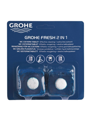 Таблетки для очистки и ароматизации унитаза GROHE Fresh (38882000)