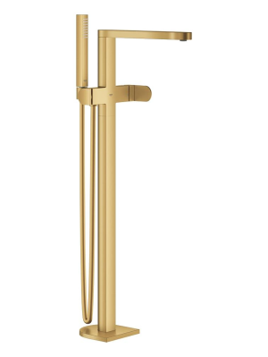 Внешняя часть смесителя для ванны GROHE Plus напольного монтажа, холодный рассвет матовый (23846GN4)
