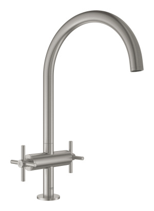 Смеситель для кухни GROHE Atrio, суперсталь (30362DC0)