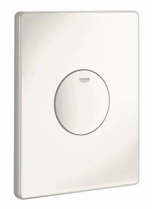 Панель смыва для унитаза GROHE Skate, 1 режим, альпин-белый (38573SH0)