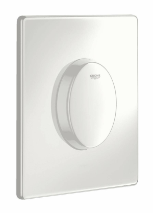 Панель смыва для унитаза GROHE Skate Air, 1 режим, альпин-белый (38564SH0)
