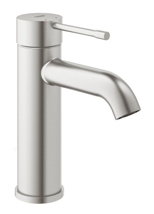 Смеситель для раковины GROHE Essence без донного клапана, S-size, суперсталь (24172DC1)