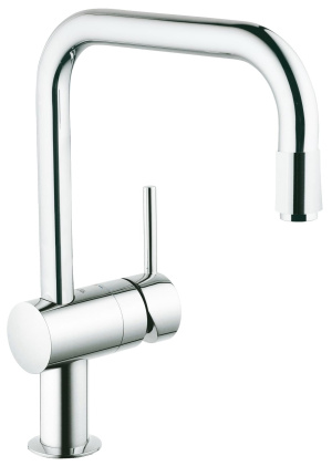 Смеситель для кухни GROHE Minta с вытяжным U-изливом, хром (32067000)
