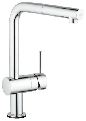 Смеситель для кухни GROHE Minta Touch сенсорный с вытяжным изливом, хром (31360001)
