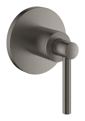 Внешняя часть вентиля GROHE Atrio, рукоятка-рычаг, темный графит матовый (19088AL3)