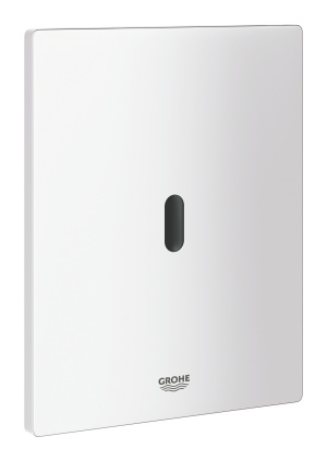 Панель смыва для унитаза GROHE Tectron Bau E инфракрасная, питание от батареи 6V, альпин-белый (39882SH0)