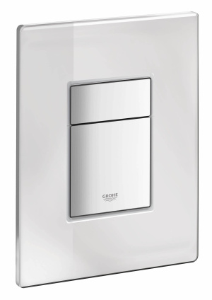 Панель смыва для унитаза GROHE Skate Cosmopolitan Glass с зеркальной поверхностью, зеркальный (389160A0)