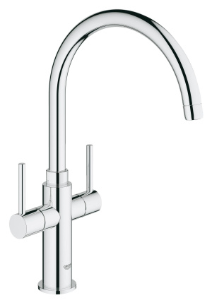 Смеситель для кухонной мойки GROHE Ambi Cosmopolitan, высокий излив, хром (30190000)