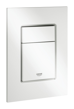 Панель смыва для унитаза GROHE Skate Cosmopolitan S, 3 режима, альпин-белый (37535SH0)