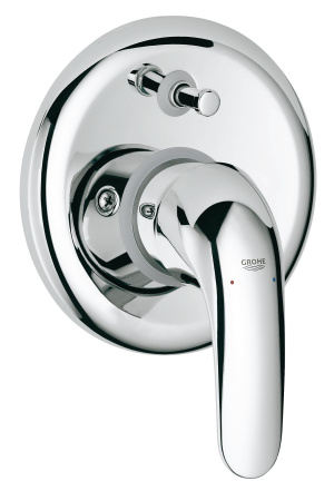 Внешняя часть смесителя для ванны GROHE Euroeco, хром (19379000)