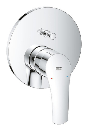 Внешняя часть смесителя для ванны GROHE Eurosmart, хром (24043003)