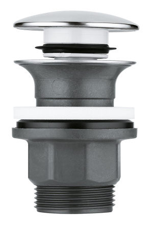 Донный клапан нажимной GROHE, хром (40824000)