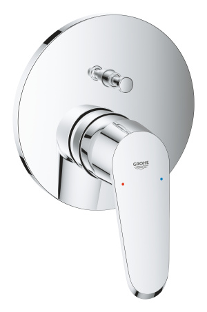 Внешняя часть смесителя для ванны GROHE Eurodisc Cosmopolitan с переключателем на 2 положения, хром (24056002)