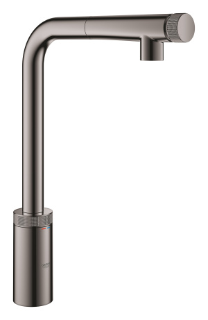 Смеситель для кухни GROHE Minta SmartControl с вытяжным L-изливом 31613_cfg