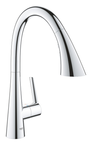 Смеситель для кухни GROHE Zedra с вытяжным душем 3jet, хром (32294002/UB), уцененный товар