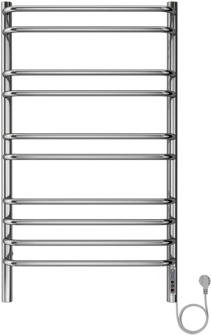 Полотенцесушитель электрический Aquatek Пандора П10 500x900, хром AQ EL RPC1090CH