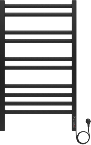 Полотенцесушитель электрический Aquatek Поларис П10 500x900, черный муар AQ EL KO1090BL