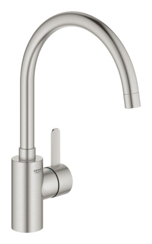 Смеситель для кухни GROHE Eurosmart Cosmopolitan, суперсталь (32843DC2)