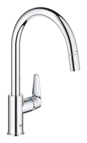 Смеситель для кухни GROHE BauCurve, хром (30547000)