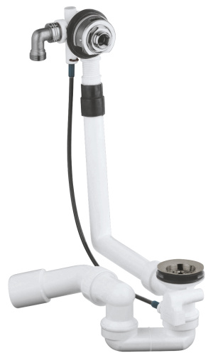 Наливной, сливной и переливной гарнитур GROHE Talentofill, темный графит матовый (28990AL0)