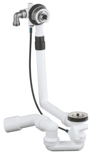 Наливной, сливной и переливной гарнитур GROHE Talentofill, суперсталь (28990DC0)