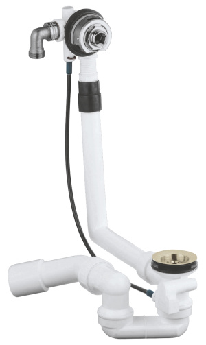 Наливной, сливной и переливной гарнитур GROHE Talentofill, никель матовый (28990EN0)